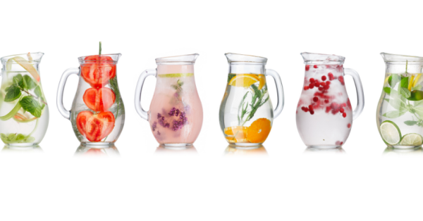 Acque Aromatizzate Drenanti e Detox Fatte in Casa