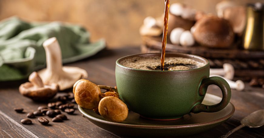 Mushroom Coffee: Proprietà, Cos'è e Come Preparare il Caffè ai Funghi		