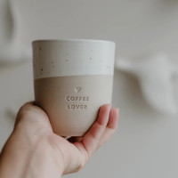 Tazze da tè e caffè in terracotta -Pure Joy-