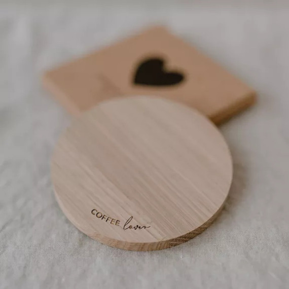Oak coasters -Pure Joy Collection-