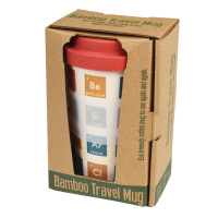 Tasse en bambou Table périodique