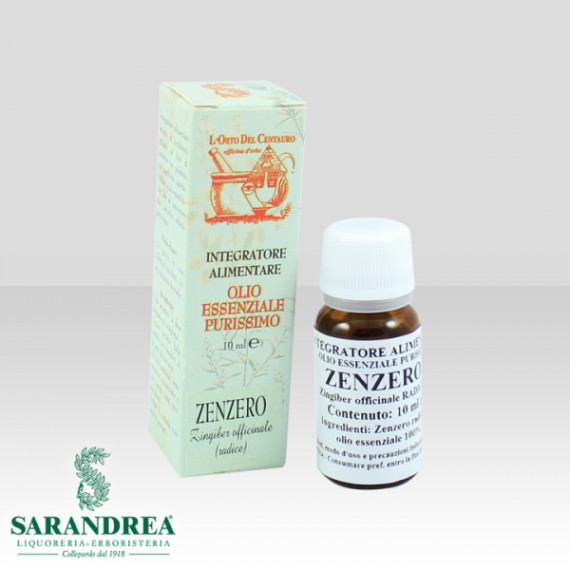 Olio essenziale zenzero